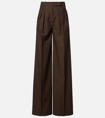 Quorum virgin wool wide-leg pants | Max Mara