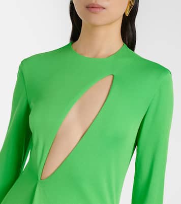 Cutout crêpe jersey gown | Tom Ford