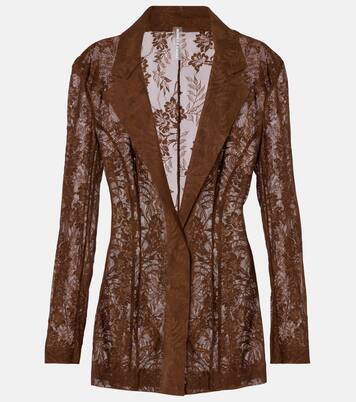 Lace blazer | Norma Kamali