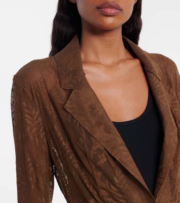 Lace blazer | Norma Kamali