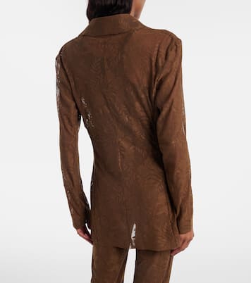 Lace blazer | Norma Kamali