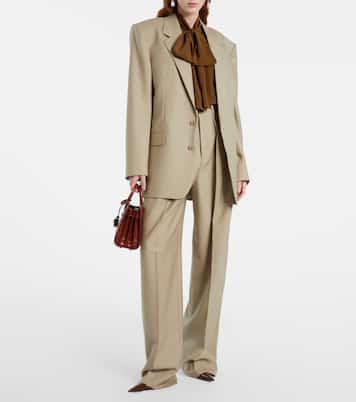 Wool and silk blazer | Saint Laurent