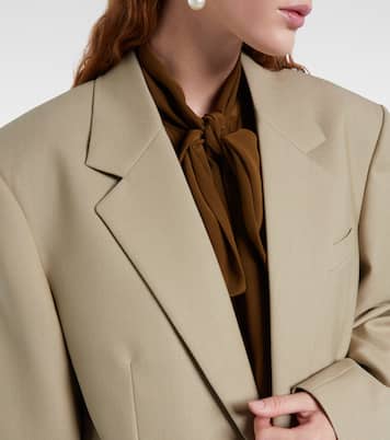 Wool and silk blazer | Saint Laurent