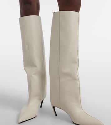 Lea 65 leather knee-high boots | The Attico