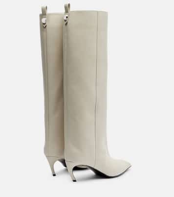 Lea 65 leather knee-high boots | The Attico