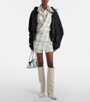 Lea 65 leather knee-high boots | The Attico