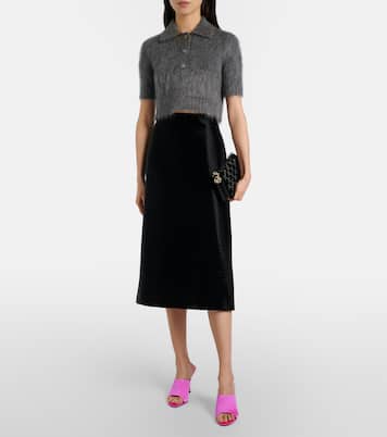 Mules 95 de satén | Gucci