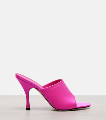 Mules 95 de satén | Gucci