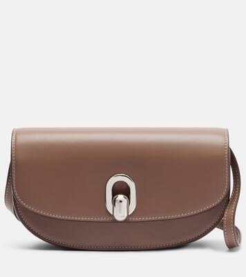 Tondo leather crossbody bag | Savette