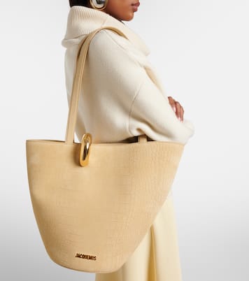 Bolso Le Bambola de ante grabado | Jacquemus