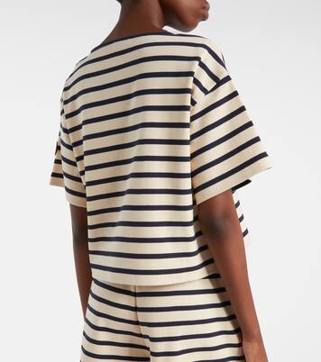 Striped cotton jersey T-shirt | Moncler