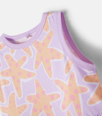 Printed cotton jersey dress | Stella McCartney Kids