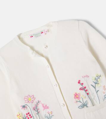 Cardigan Lucila in cotone e cashmere | Bonpoint