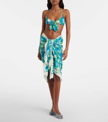 Pareo de algodón floral | Chloé