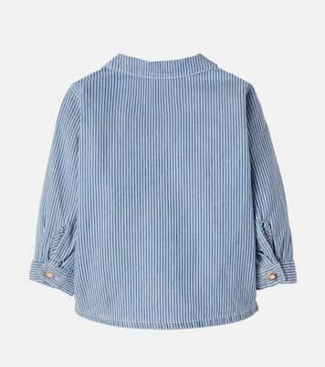 Bébé – Chemise Arta rayée en denim | 1 + in the Family