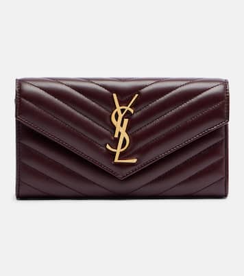 Cassandre matelassé leather wallet  | Saint Laurent