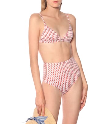 Bedrucktes Bikini-Höschen Deia | Asceno
