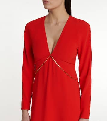Robe midi à ornements | Victoria Beckham