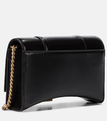 Portefeuille Hourlgass Mini en cuir | Balenciaga