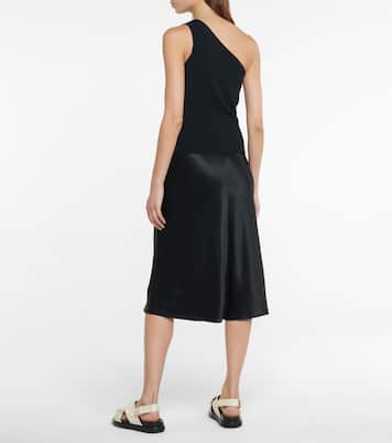 One-shoulder knit top | Vince