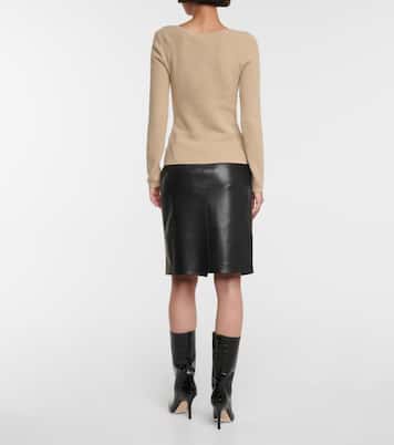 Ambru cotton-blend top | Nanushka