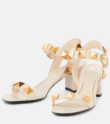 Sandalen Roman Stud 70 aus Leder | Valentino Garavani