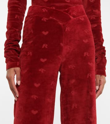 ROTATE Sunday 3 Briella velvet sweatpants | Rotate