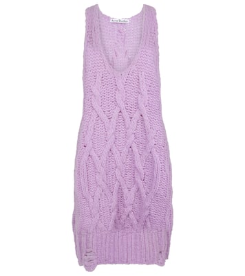 Minikleid aus einem Wollgemisch | Acne Studios