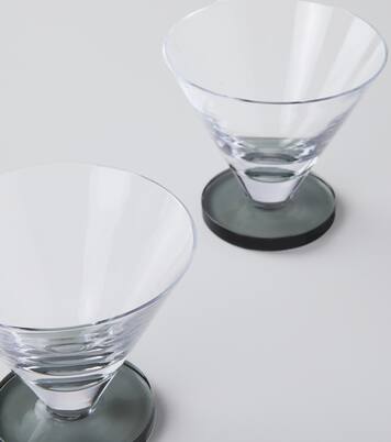 Puck set of 2 martini glasses | Tom Dixon