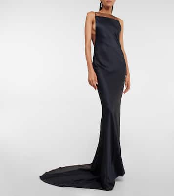 Satin gown | Maison Margiela