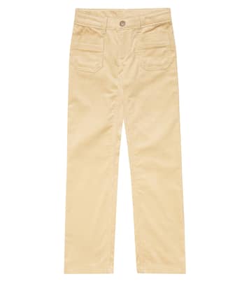 Junon cotton corduroy flared pants | Bonpoint