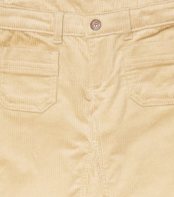 Junon cotton corduroy flared pants | Bonpoint