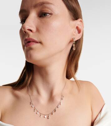Collier Cascade en or blanc 18 ct et diamants | Suzanne Kalan