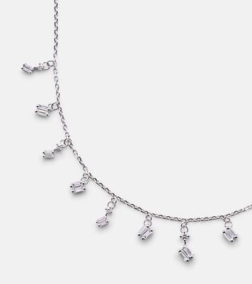 Collier Cascade en or blanc 18 ct et diamants | Suzanne Kalan