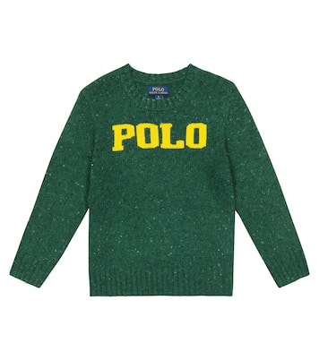 Jersey en mezcla de lana en intarsia con logo | Polo Ralph Lauren Kids