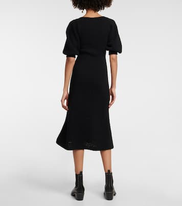 Robe midi en laine et cachemire | Chloé