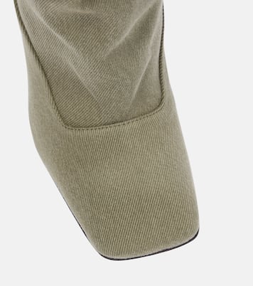 Sienna canvas knee-high boots | The Attico