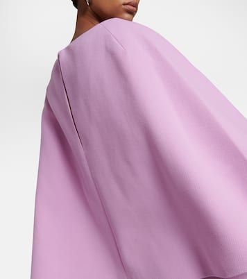 Vestido midi Switzy en crepé de lana | Emilia Wickstead
