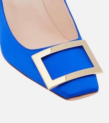 Salones Trompette de satén | Roger Vivier