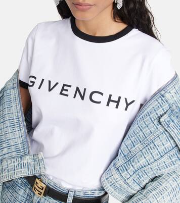 T-shirt in jersey di misto cotone | Givenchy