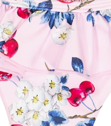 Bikini a balze con stampa | Monnalisa
