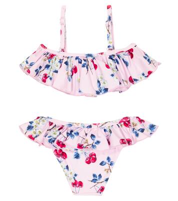 Bikini a balze con stampa | Monnalisa