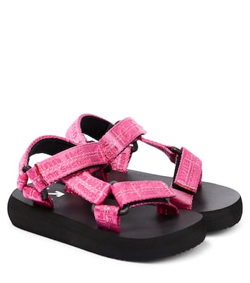 Bedruckte Sandalen Industrial Belt | Off-White Kids