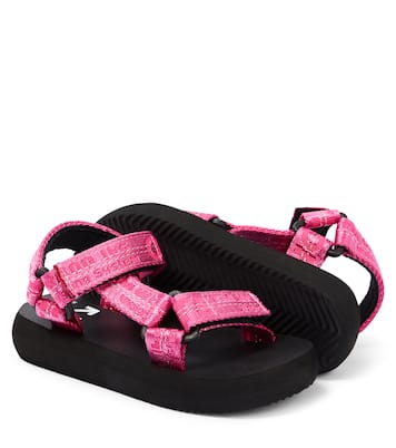 Bedruckte Sandalen Industrial Belt | Off-White Kids