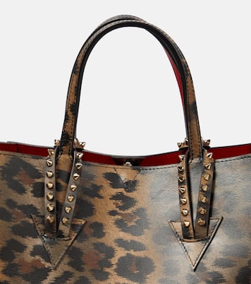 Cabachic Small leopard-print tote bag | Christian Louboutin