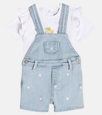 Baby embellished T-shirt and dungarees set | Tartine et Chocolat