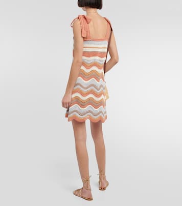 Textured cotton minidress | Zimmermann