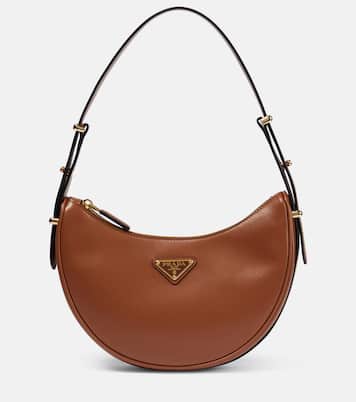 Borsa a spalla Arqué in pelle | Prada