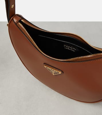 Borsa a spalla Arqué in pelle | Prada