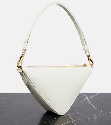 Schultertasche Triangle Mini aus Leder | Prada